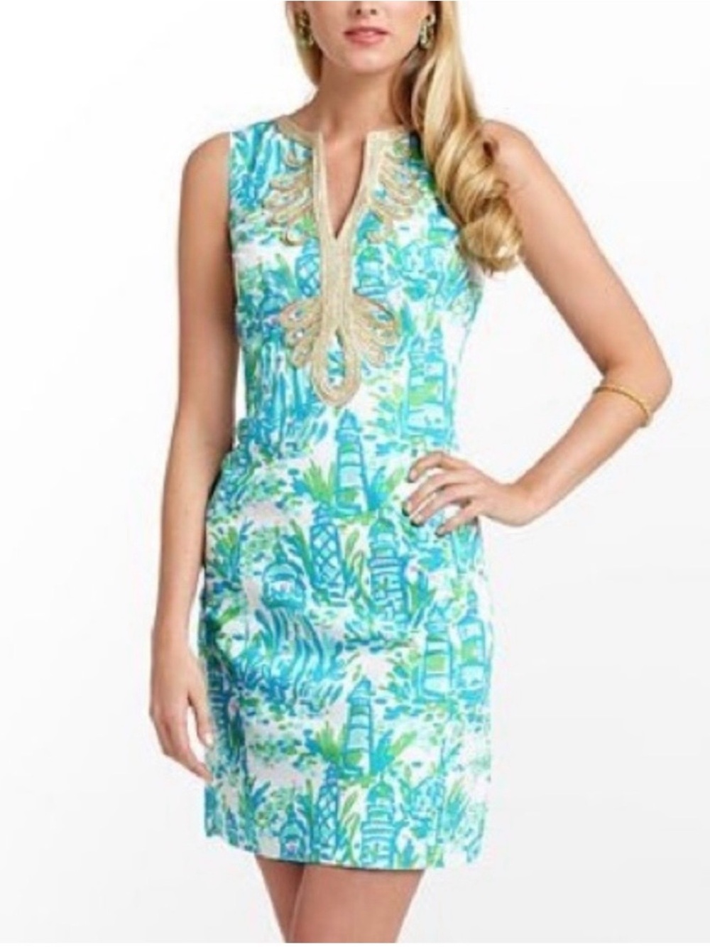 Lilly Pulitzer Janice Shift Dress in High Beams